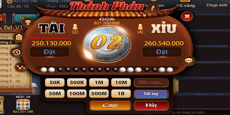 Game tài xỉu có giống sicbo không